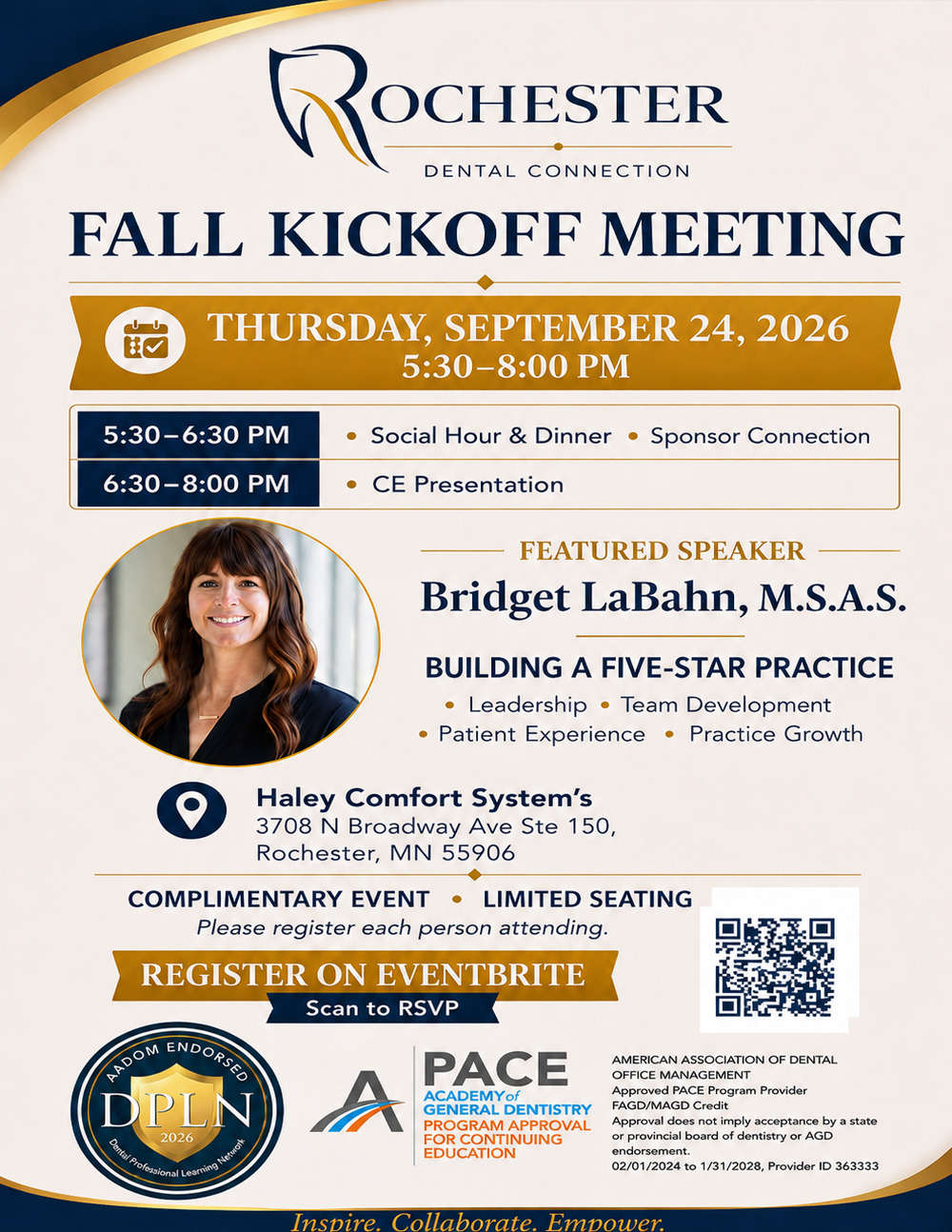 Fall Kickoff Meeting